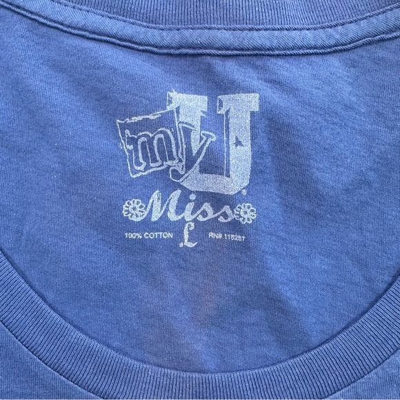 My U KU Graffiti Jayhawk NCAA Fan Gear Kansas University Sz Lg - Picture 9 of 11